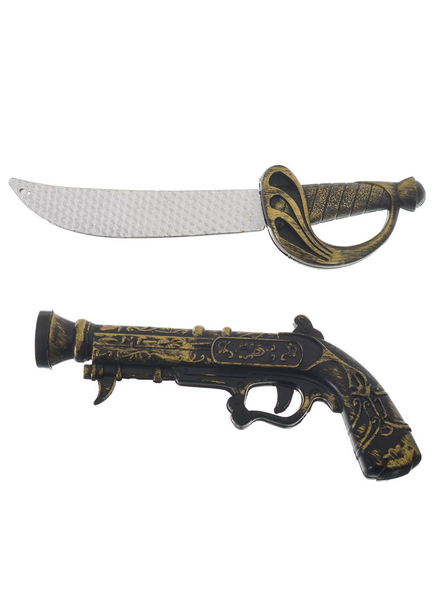 Kids Pirate Sword and Gun Set