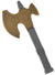 Silver and Gold Viking Axe