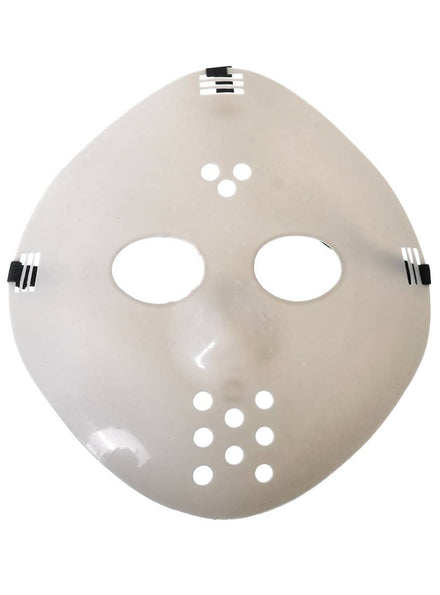 White Hockey Mask Costume Accessory