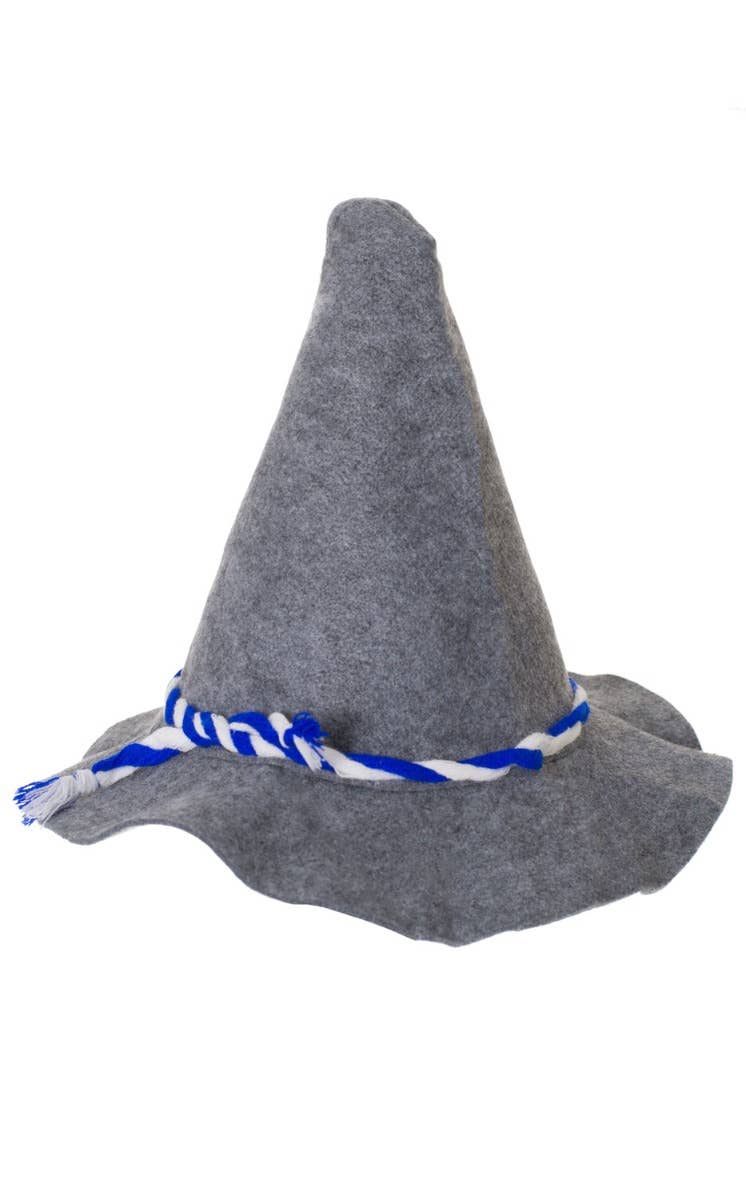 Deluxe Grey Oktoberfest Bavarian Costume Accessory Hat Main Image