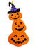 Hanging Child Friendly Orange Pumpkin Stack Halloween Decoration