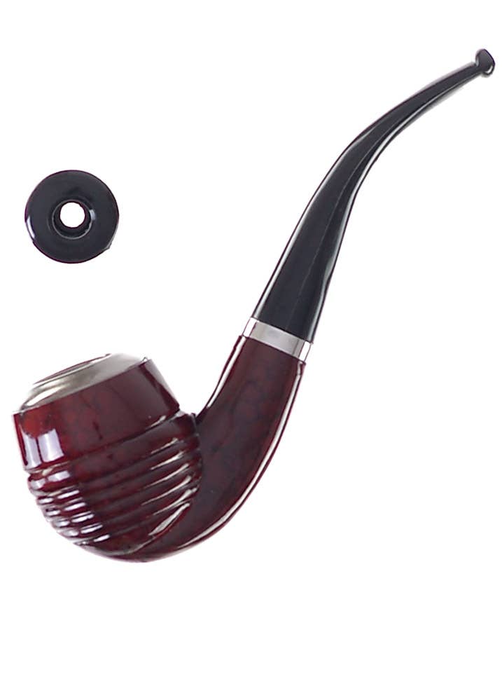 Black and Brown Pipe Costume Accessory