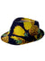 Pineapple Tropical Print Hawaiian Fedora Hat