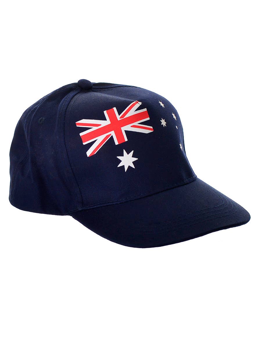 Navy Aussie Flag Australia Day Baseball Cap