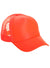 Neon Orange Novelty 1980s Costume Cap