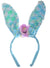 Reversible Blue and Silver Sequin Bunny Ears