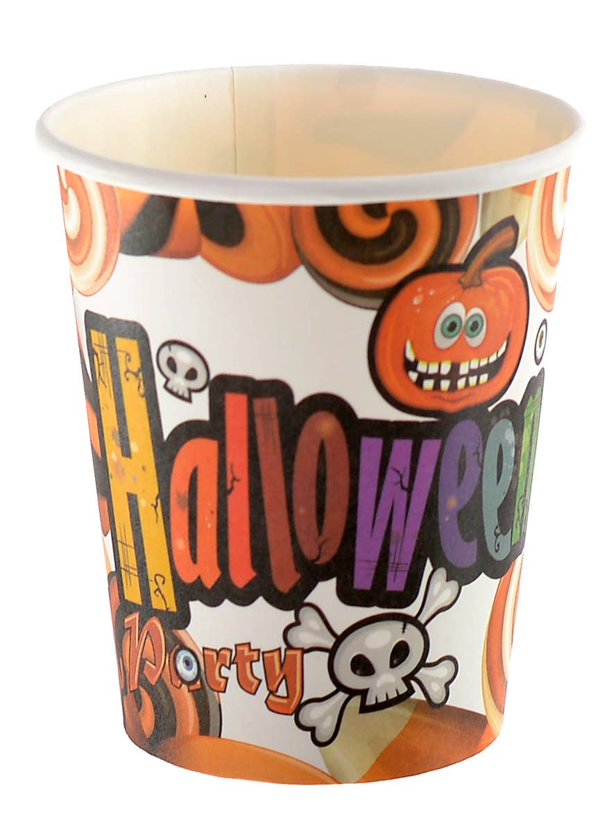 6 Pack of Halloween Party Paper Cups