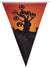 Orange Twisted Halloween Pumpkin Tree 10 Flag Bunting Decoration - Main Image