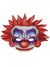 Red and Purple Clown Halloween Mask