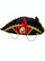 Deluxe Red, Black and Gold Pirate Costume Hat