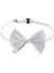 Basic White Bow Tie Costume Accessory