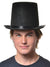 Tall Gentleman's Feltex Black Stovepipe Top Hat