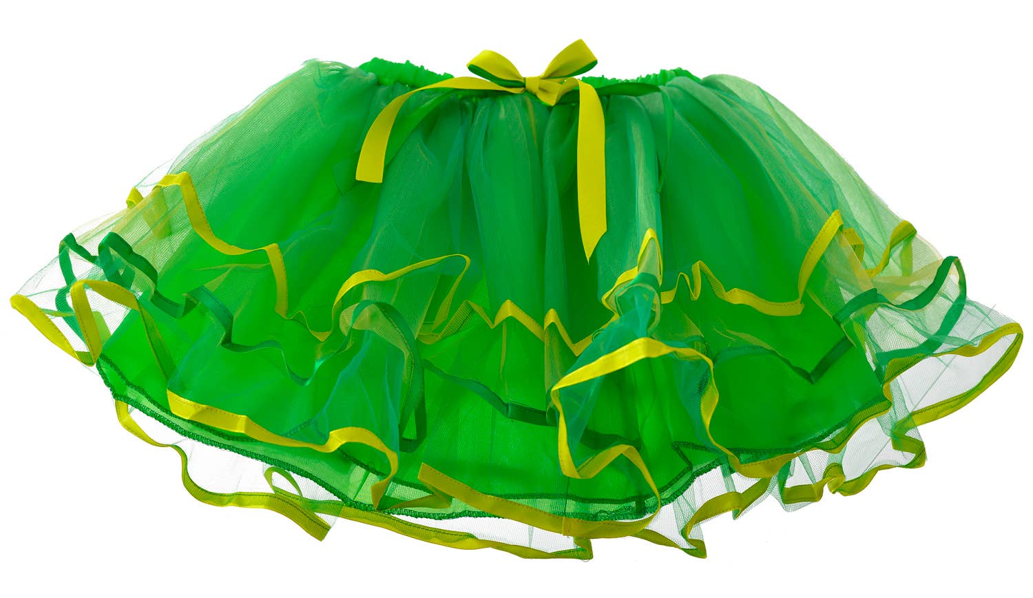 Australia Day Green and Yellow Womens Tutu - Alt Image