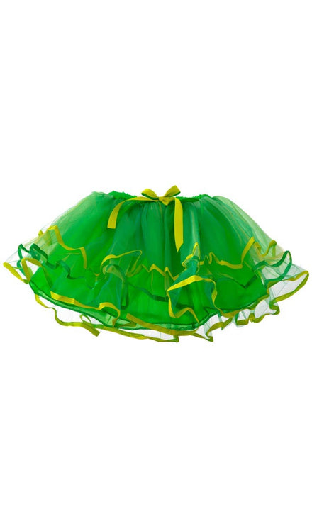 Australia Day Green and Yellow Womens Tutu - Main Image