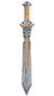 Image of Viking Lord Silver and Gold Sword Costume Weapon