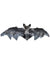 Hanging Black and Grey 30cm Vampire Bat Halloween Decoration - Main Image