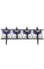 Bat Gothic Picket Fence Halloween Haunted House Decoration Main Image