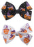 Image of Pack of Two Pumpkin Hair Clips Halloween Accessory