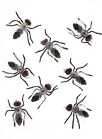 8 Pack of Plastic Blow Flies Halloween Decoration