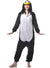 Adults Black and White Penguin Onesie Costume