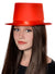 Unisex Adult's Classic Red Top Hat Costume Accessory