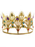 Golden Metal Queen Crown with Jewels
