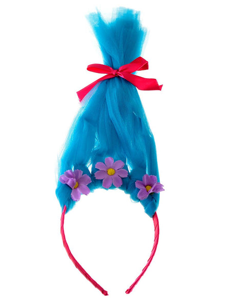 Image of Smidge Inspired Blue Trolls Hair Kids Headband