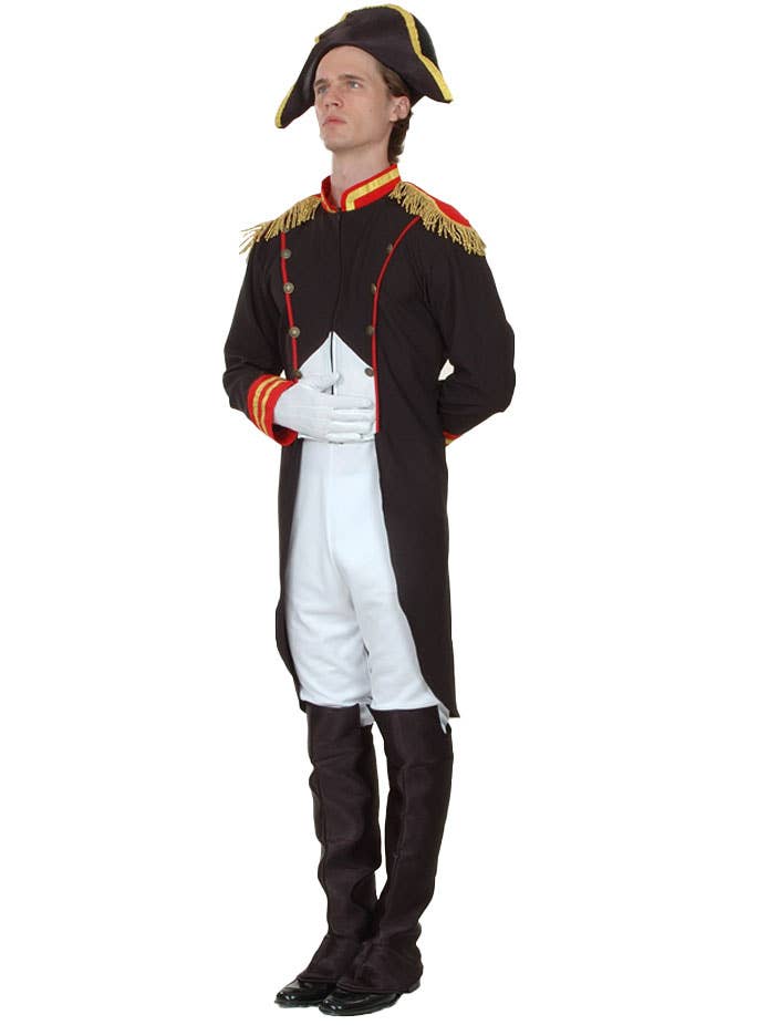 Colonial Napoleon Mens Dress Up Costume