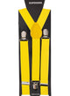 Yellow Suspenders with Adjustable Straps