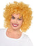 Adults Curly Golden Blonde Afro Costume Wig