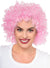 Adults Curly Light Pink Afro Costume Wig