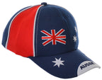 Adults Aussie Flag Baseball Cap Costume Accessory Australia Day Hat -  Main Image 