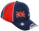 Adults Aussie Flag Baseball Cap Costume Accessory Australia Day Hat -  Main Image 