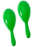 Neon Green Costume Maracas