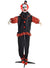 Red and Black Halloween Clown Decoration - Main Image
