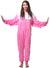 Pink Flamingo Adult's Animal Onesie Fancy Dress Costume Main Image