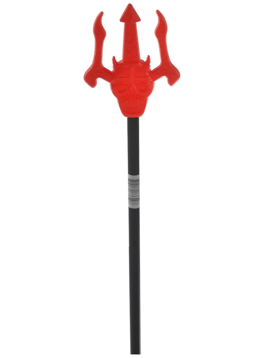 Devil Head Red Pitchfork Costume Weapon