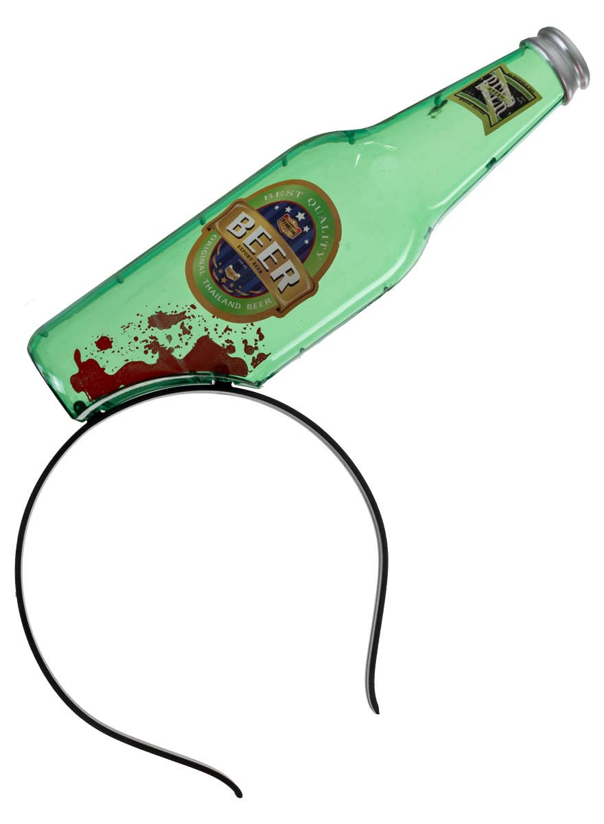 Novelty Beer Bottle Zombie Costume Headband