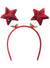 Red Sequin Star Christmas Headband