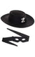 Kids Zorro Black Hat and Mask Costume Accessory Set Main Image
