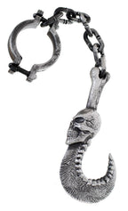 Image of Ankle Shackle with Meat Hook Halloween Accessory Prop