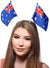 Australian Flags on Headband