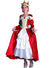 Image of Renaissance Royalty Girls Red Velvet Queen Costume