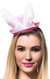 Pink Mini Top Hat with Bunny Ears Easter Accessory Main Image