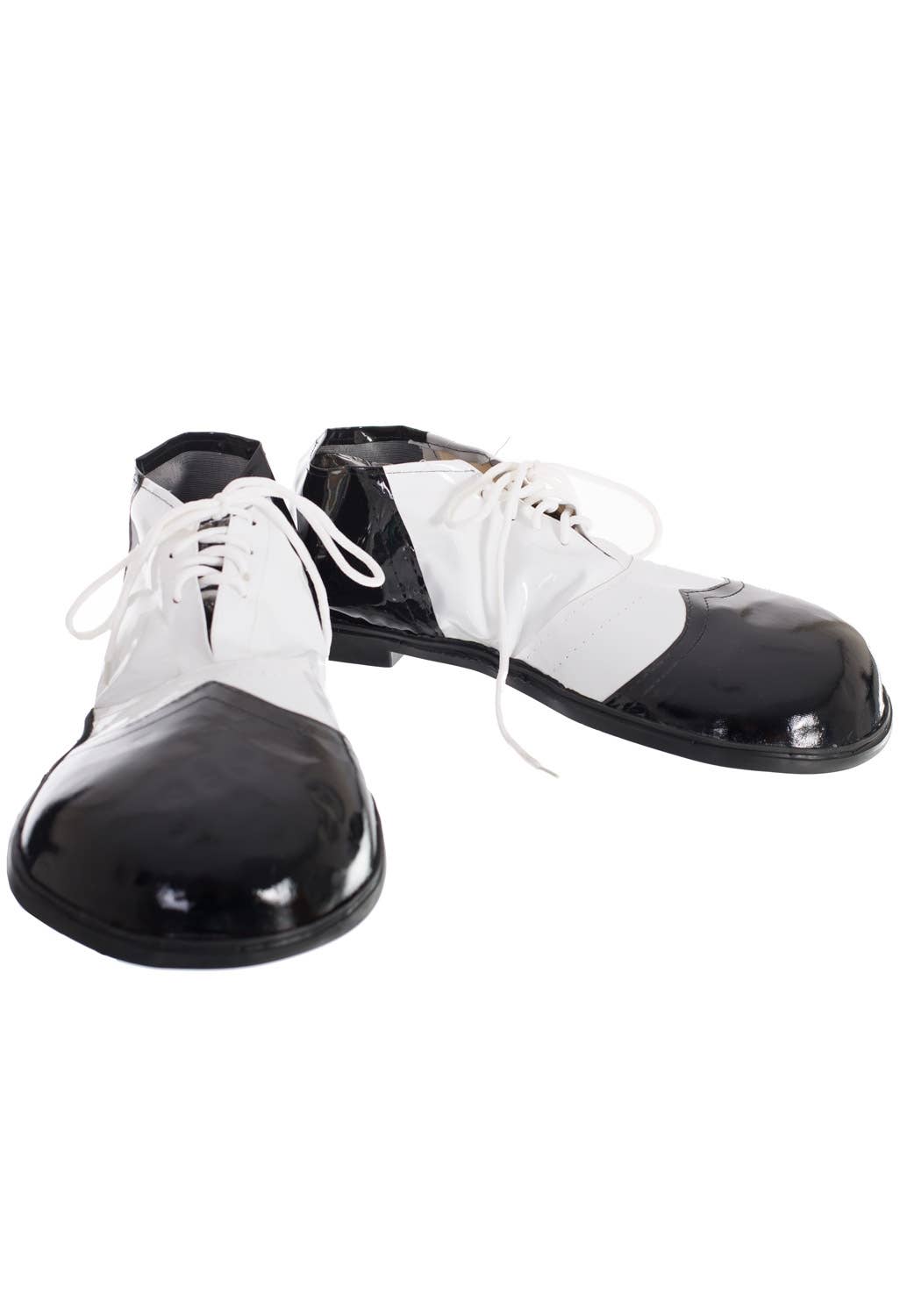 Jumbo Adult's Black And White Clown Shoes View 2