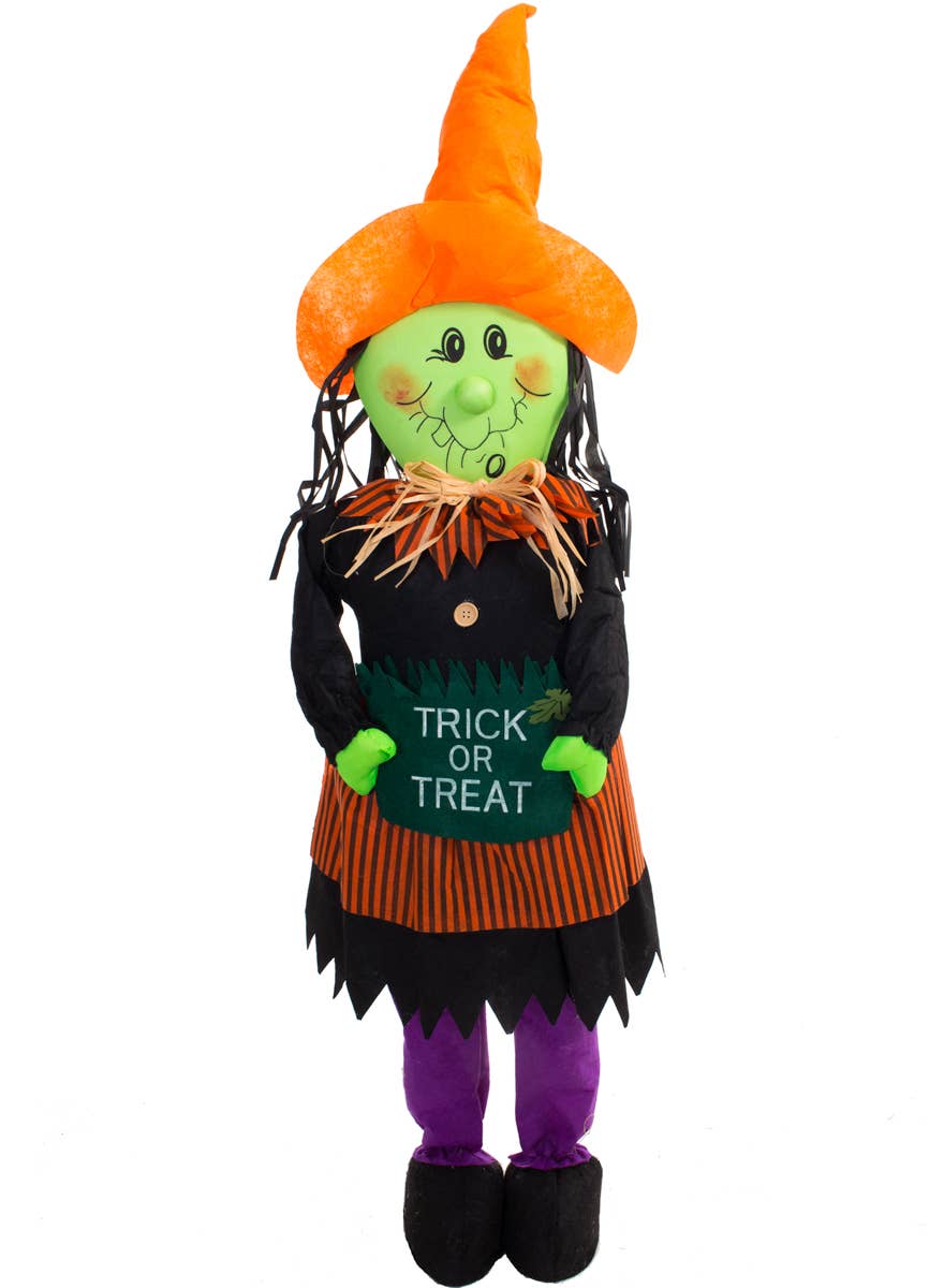 Trick Or Treat Standing Witch | Child Friendly Halloween Decoration