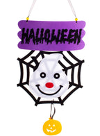 Hanging Ghost Spider Web Child Friendly Halloween Decoration