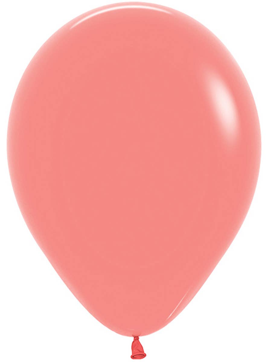 Image of Tropical Coral Single 30cm Latex Balloon    