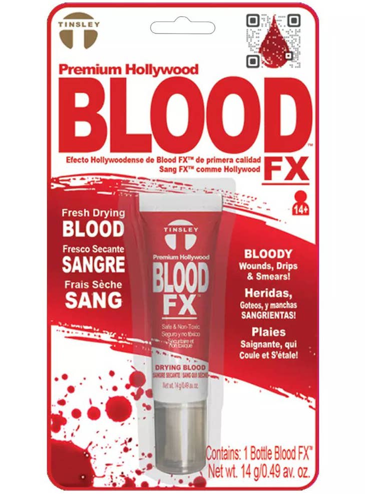 Premium Quality Fresh Drying Fake Blood Special FX Costume Accessory