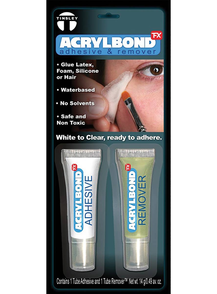 Tinsley Transfers Acrylbond Adhesive and Remover for Prosthetics